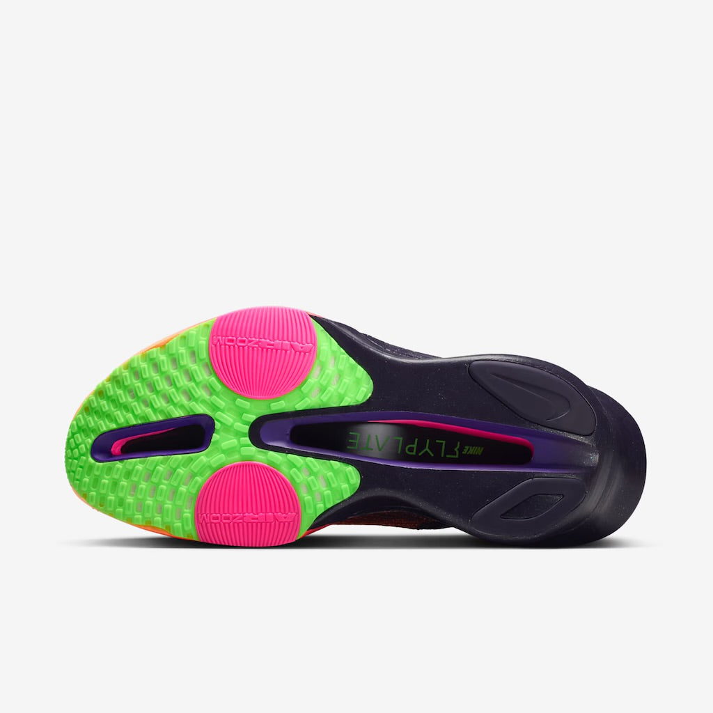 Tênis Nike Alphafly 3 Laranja Brilhante Roxo Dynasty