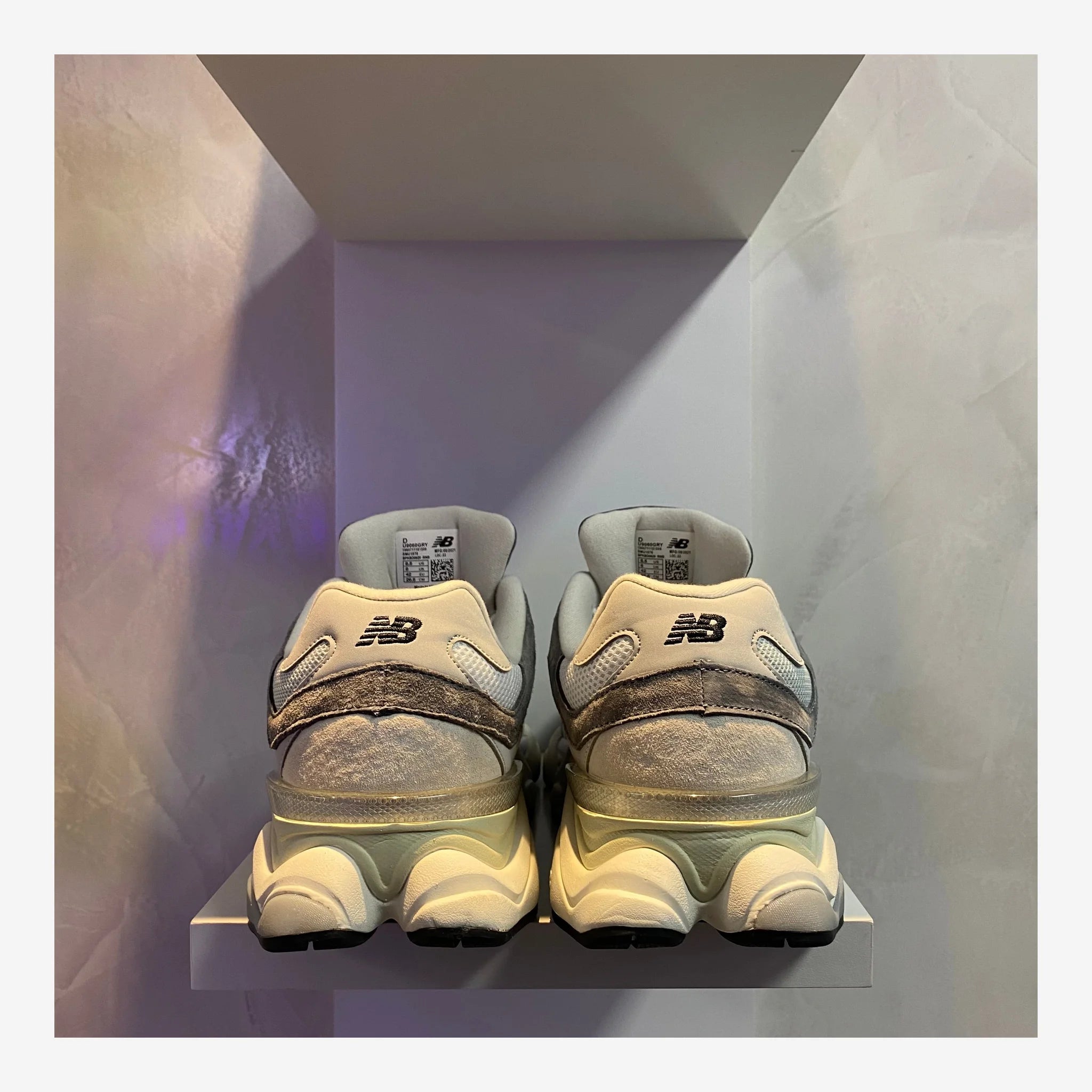 New Balance 9060 Rain Cloud Grey (Pronta Entrega)