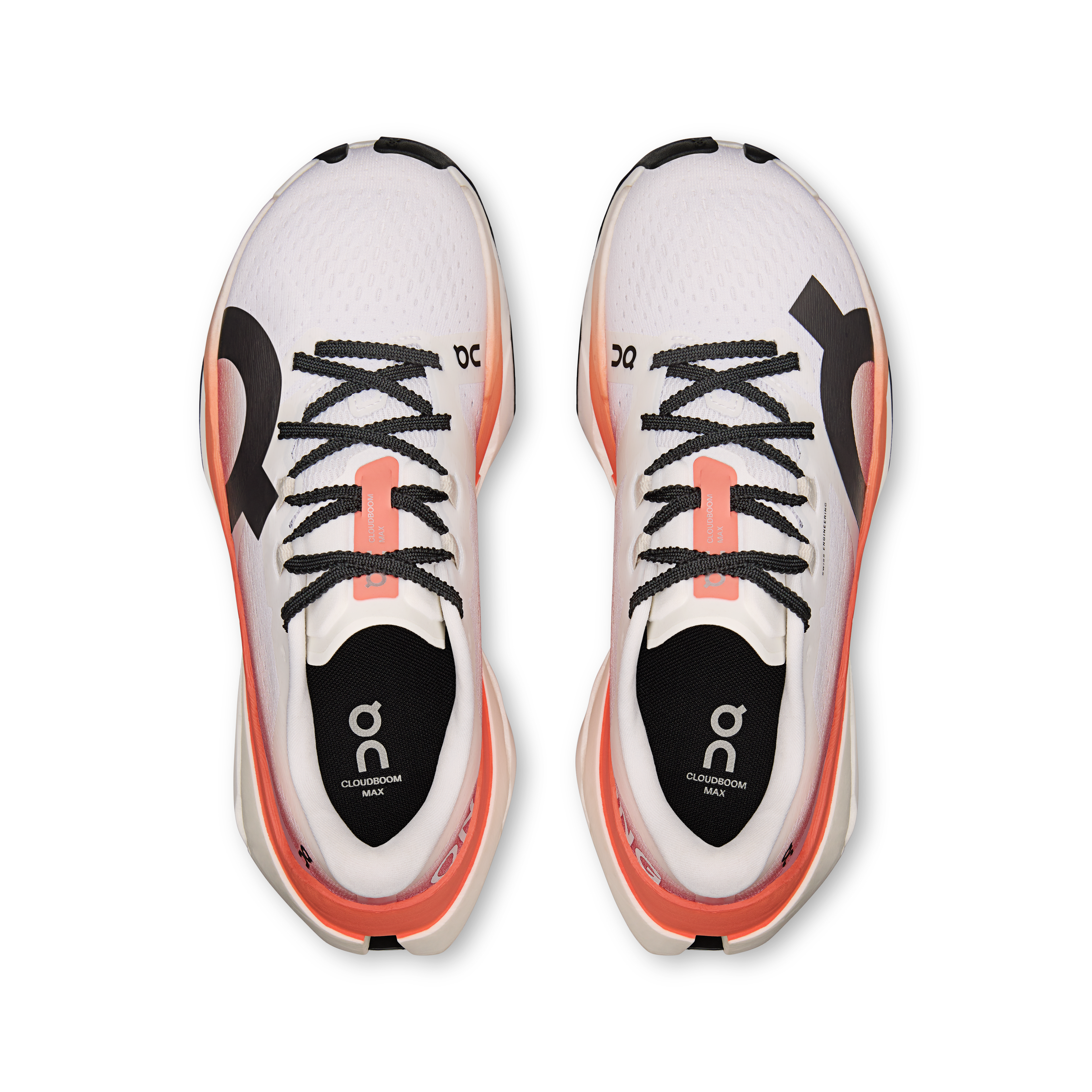 On Cloudboom Max Feminino White Reef
