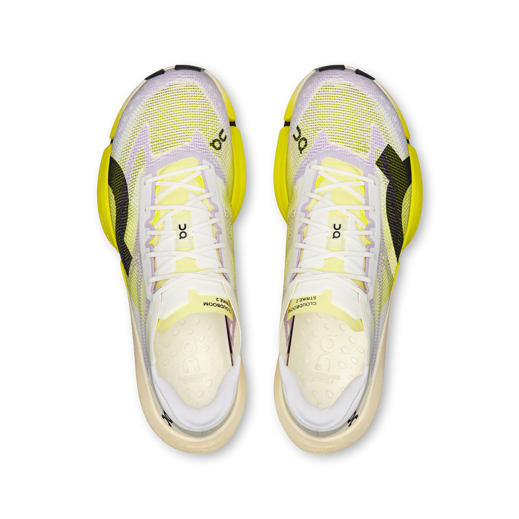 On Cloudboom Strike 2 White Lime