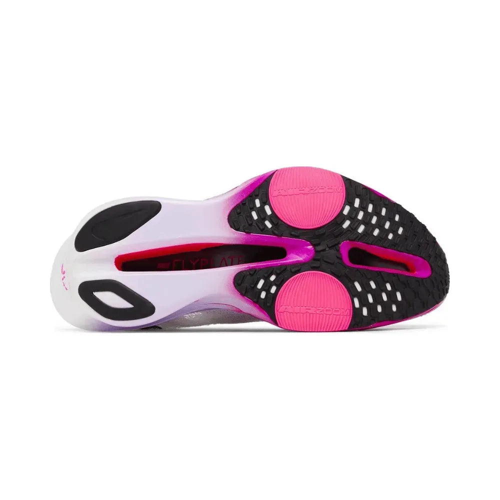 Tênis Nike Alphafly 3 Branco Ágata Roxa