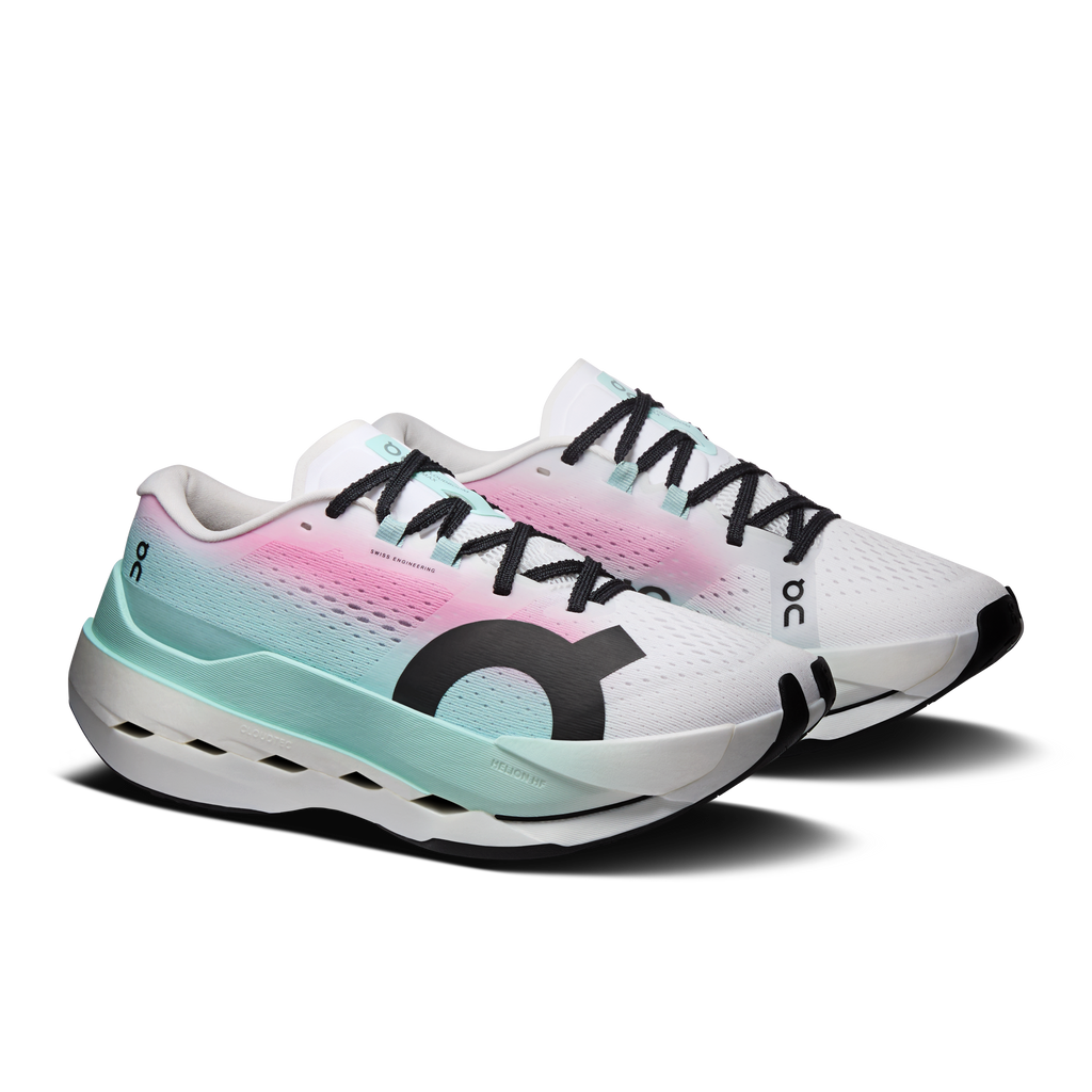 On Cloudboom Max Feminino White Celeste