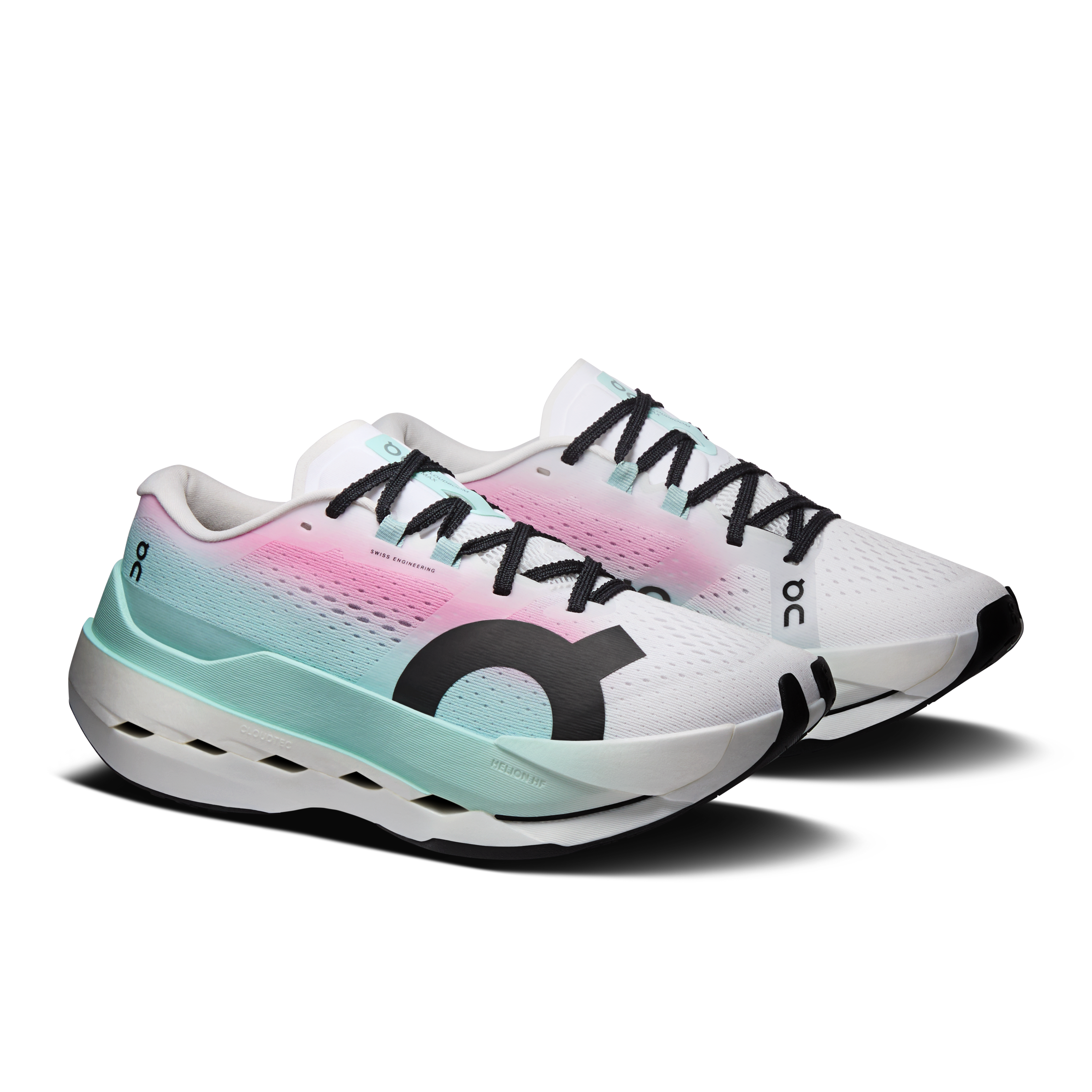 On Cloudboom Max Feminino White Celeste