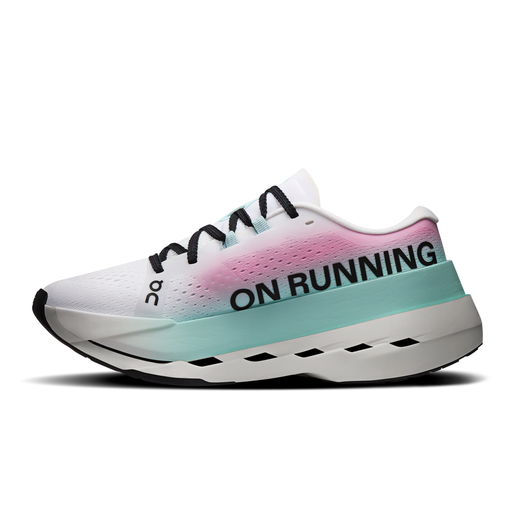 On Cloudboom Max Feminino White Celeste
