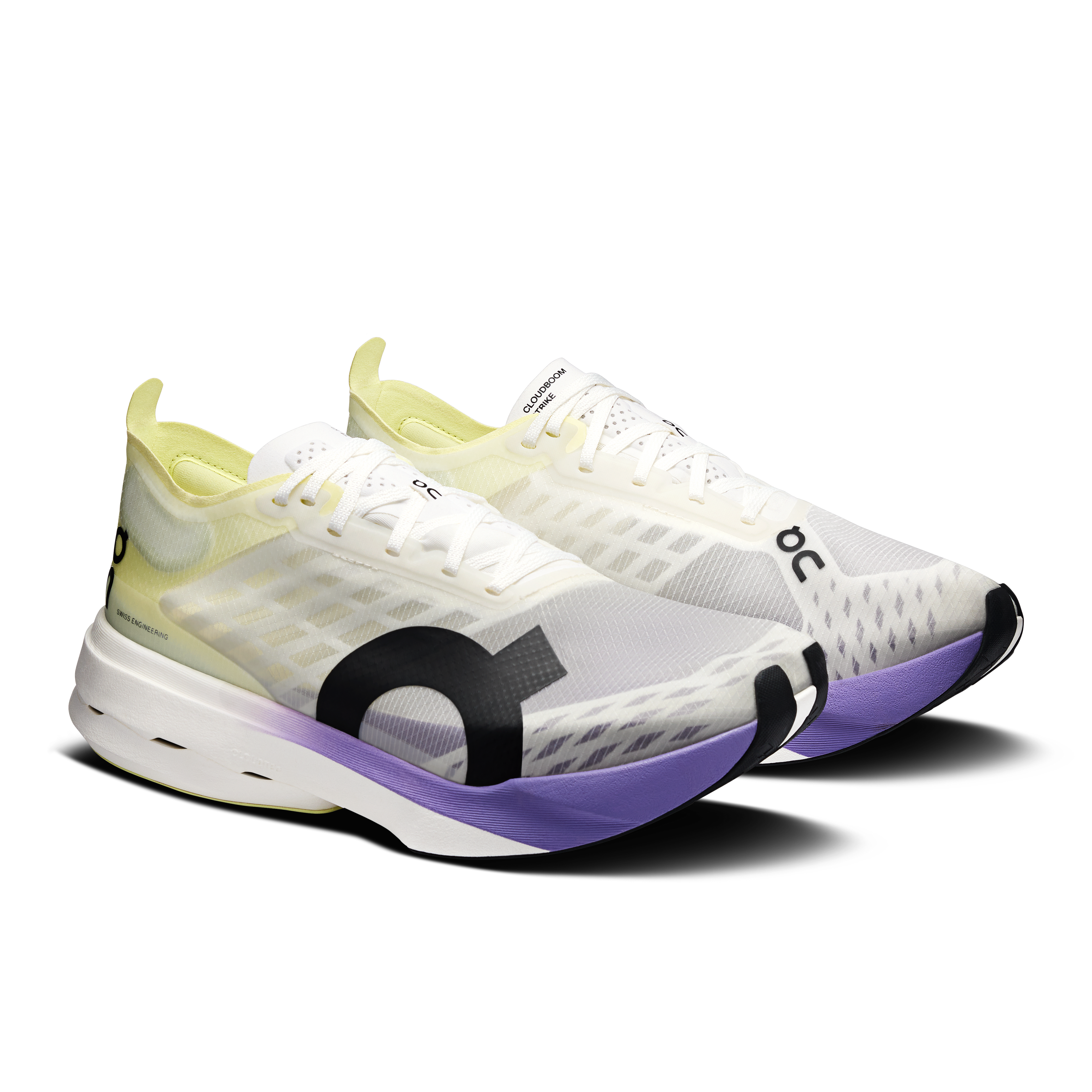 On Cloudboom Strike Feminino Juniper Limelight