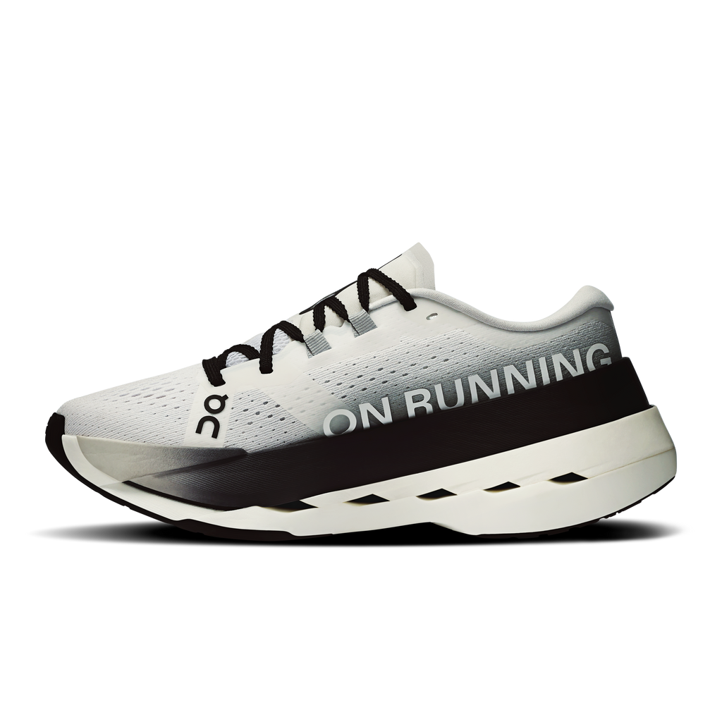 On Cloudboom Max Feminino White Black