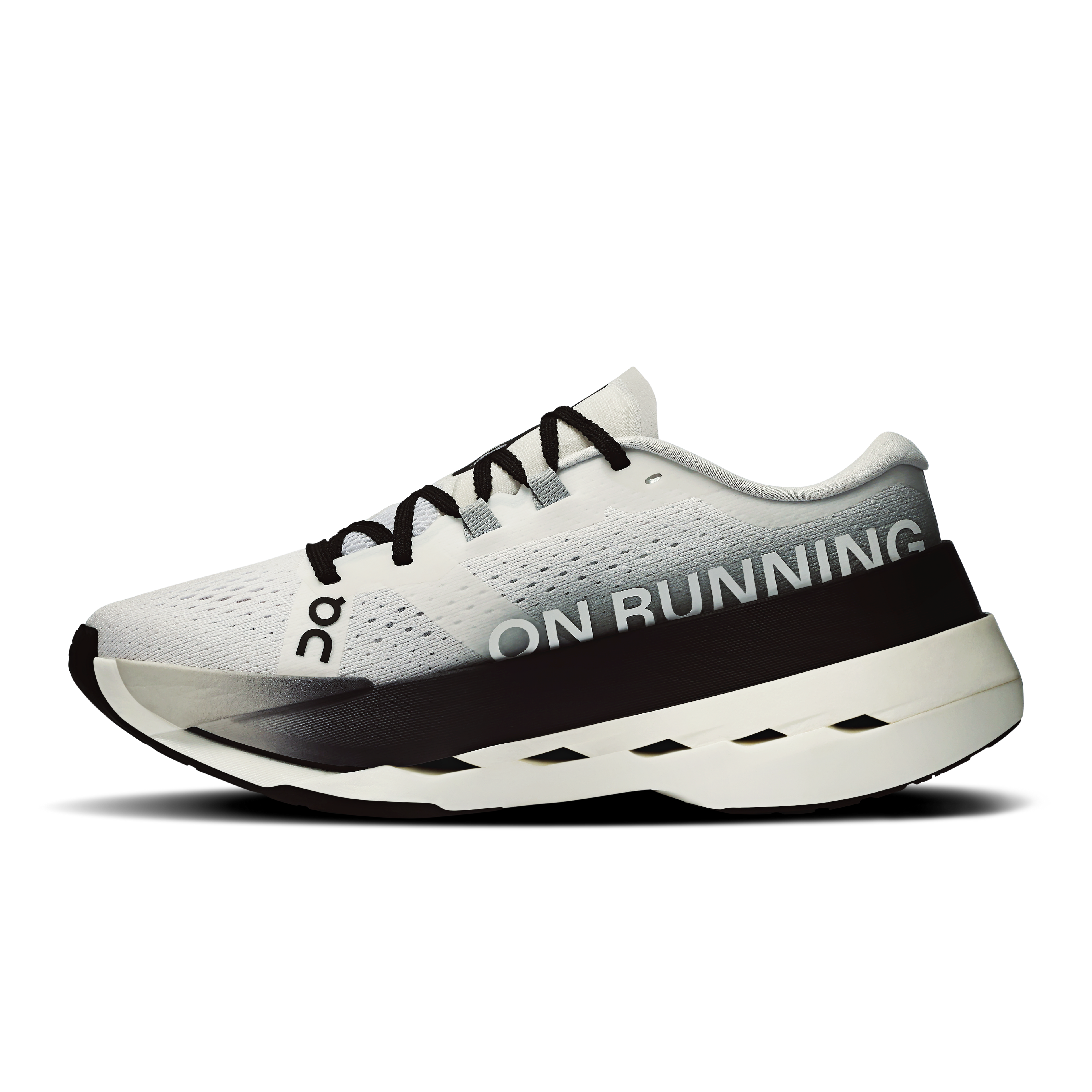 On Cloudboom Max Feminino White Black