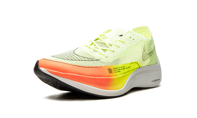 Tênis Nike ZoomX Vaporfly 2 Volt Claro Laranja Vibrante