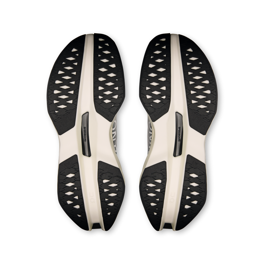 On Cloudboom Max Masculino White Black