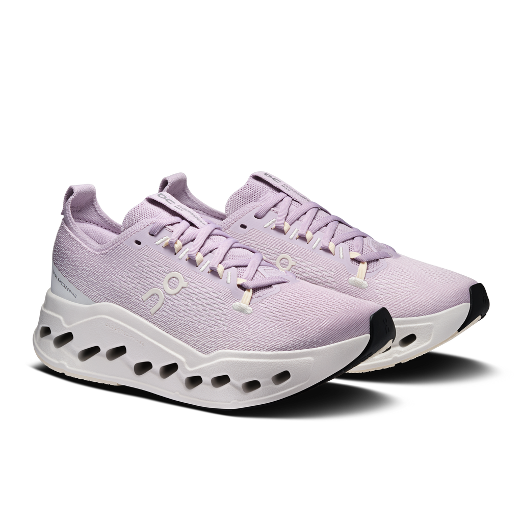 On Cloudsurfer Max Foxglove Ivory
