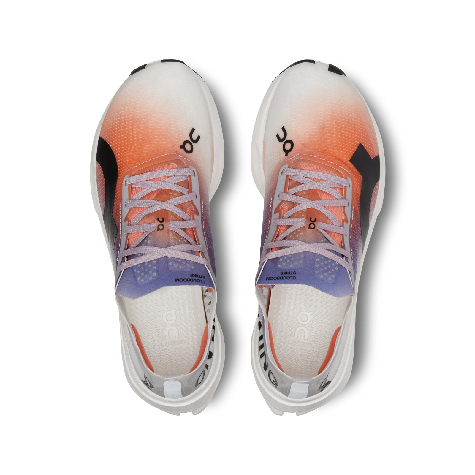 On Cloudboom Strike Feminino White Flame