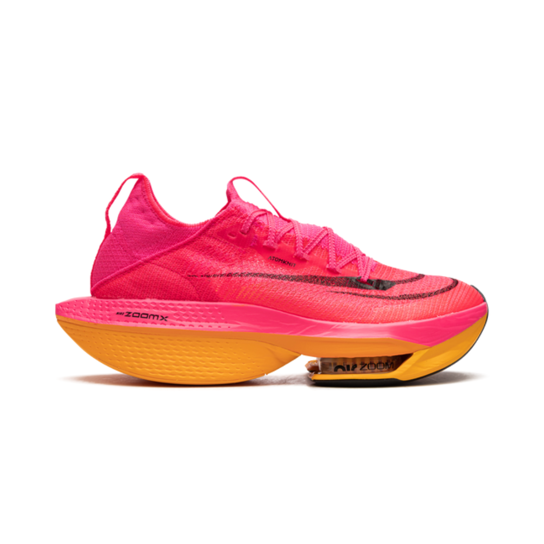Tênis Nike Air Zoom Alphafly 2 Rosa Choque Laranja Laser