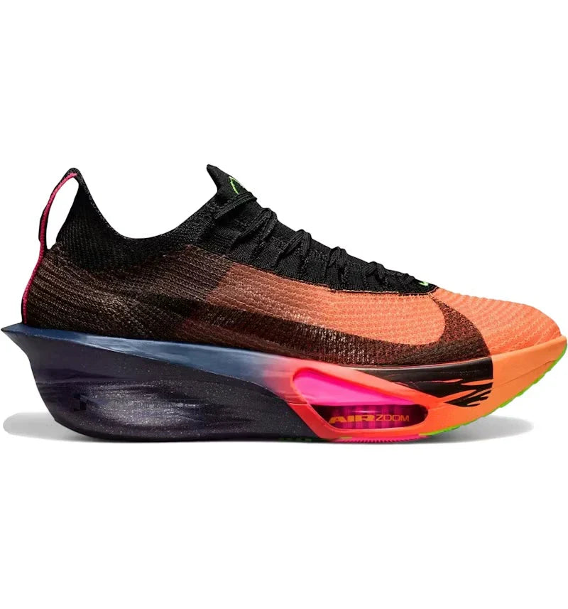 Tênis Nike Alphafly 3 Laranja Brilhante Roxo Dynasty