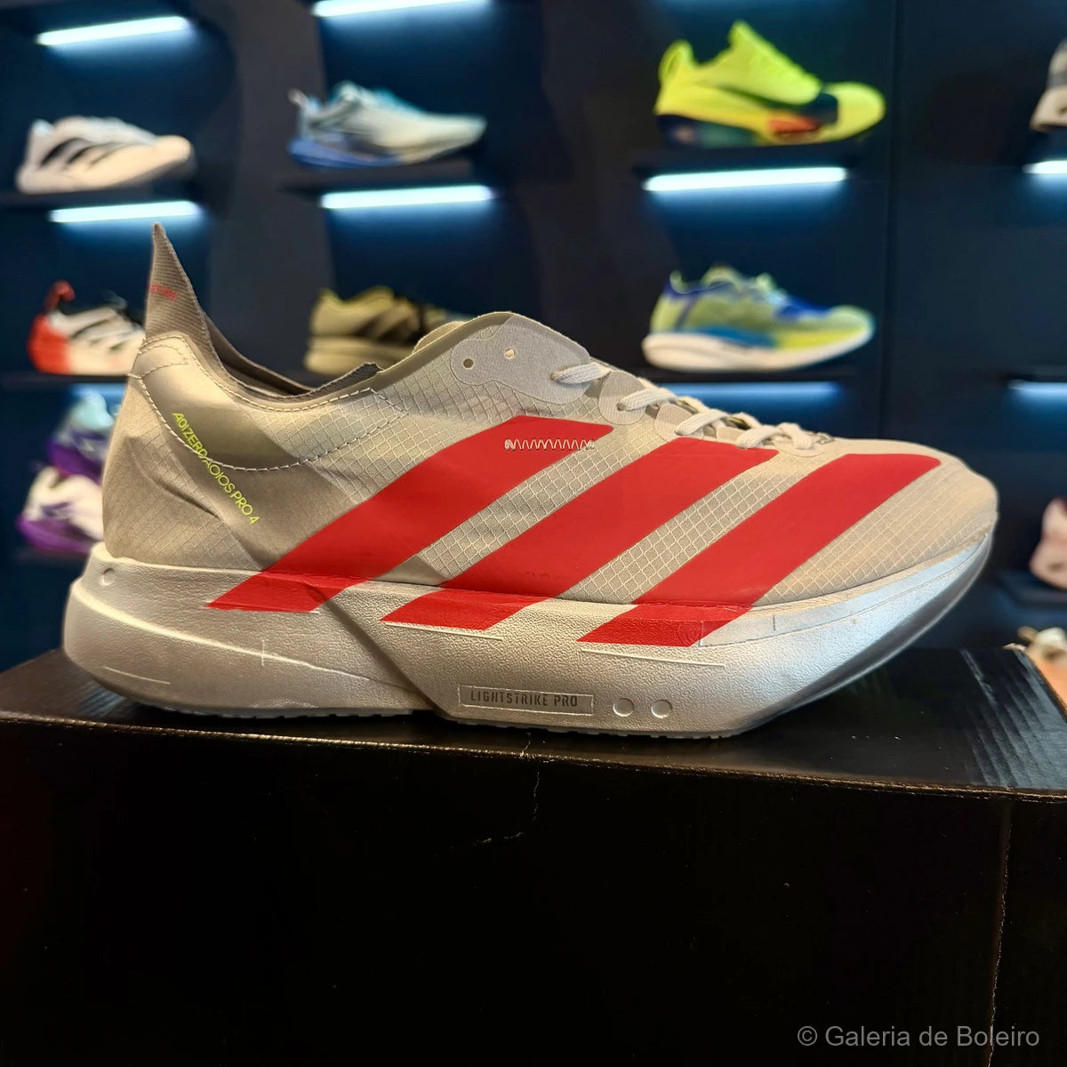 Adidas Tênis Adizero Adios Pro 4 Grey Two