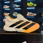 Adidas Tênis Corrida Adizero Adios Pro 4 Acid Branco e Laranja
