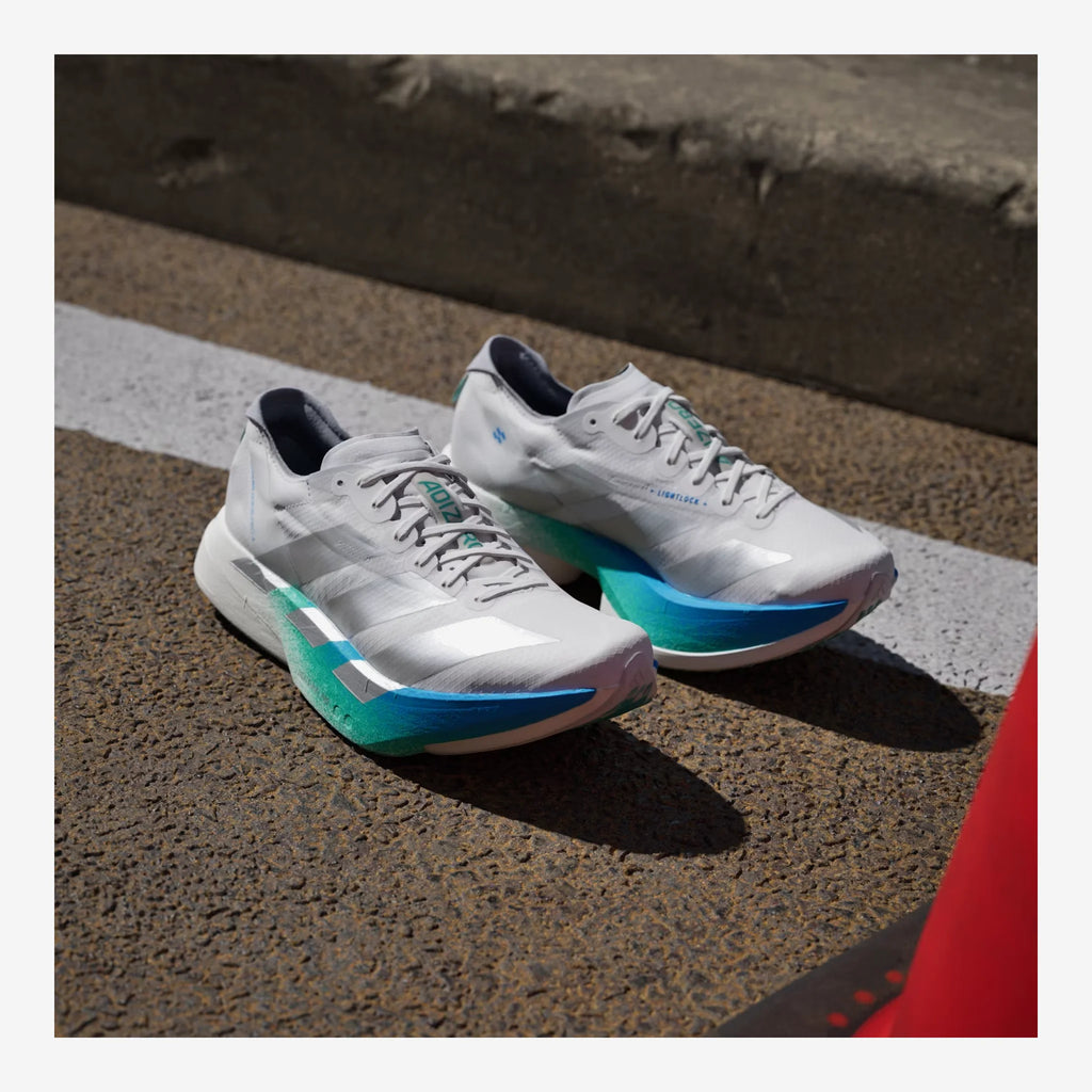 Tênis adidas Adizero Adios Pro 4 - Branco Cristal/ Verde