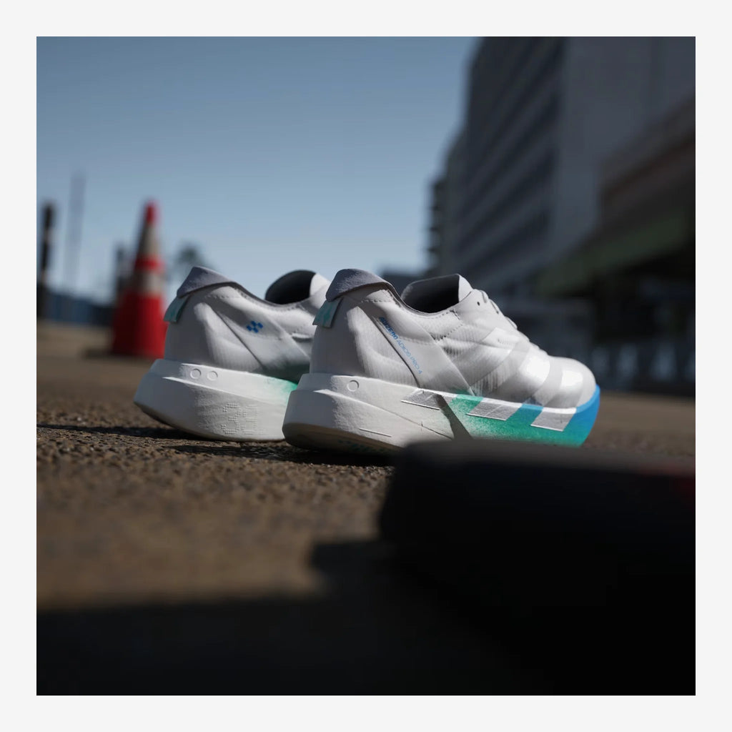 Tênis adidas Adizero Adios Pro 4 - Branco Cristal/ Verde