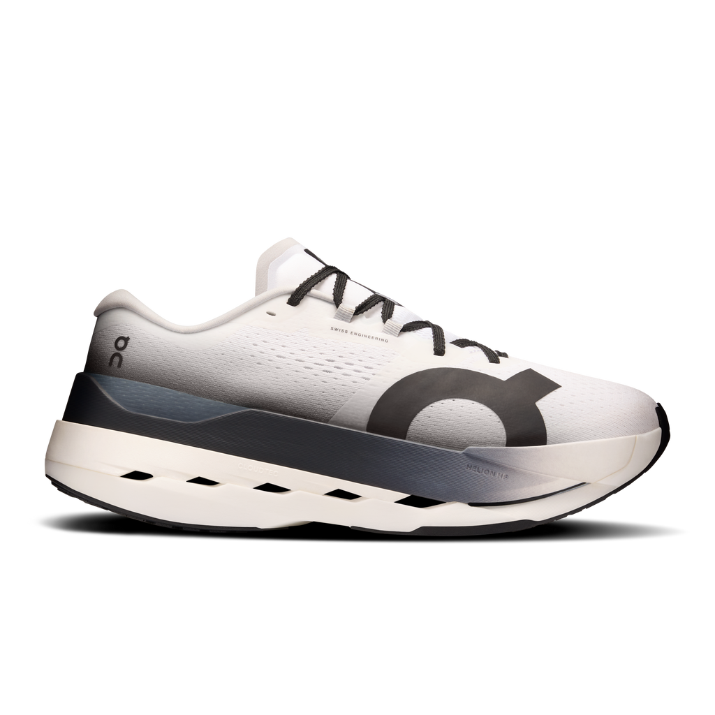 On Cloudboom Max Masculino White Black
