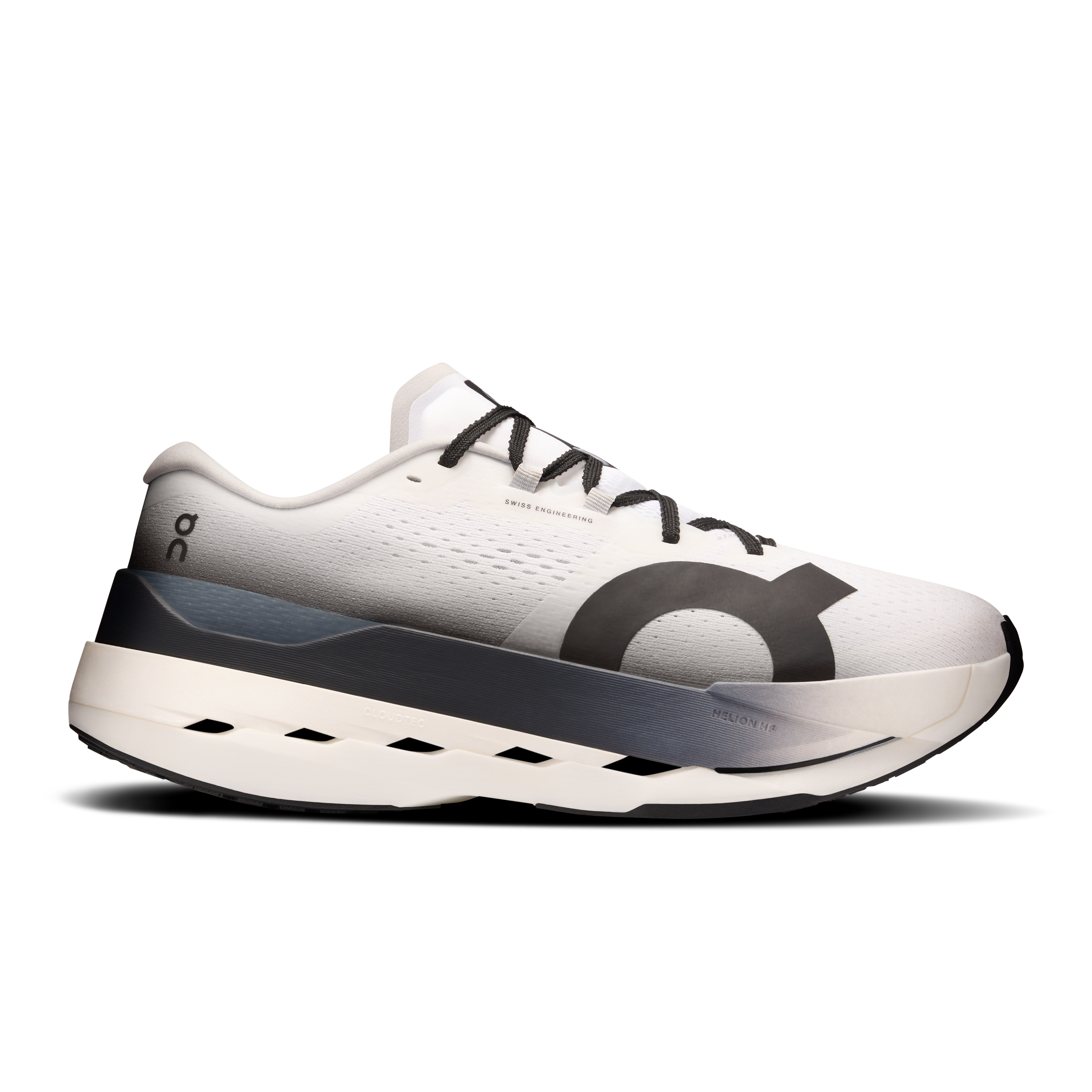 On Cloudboom Max Masculino White Black
