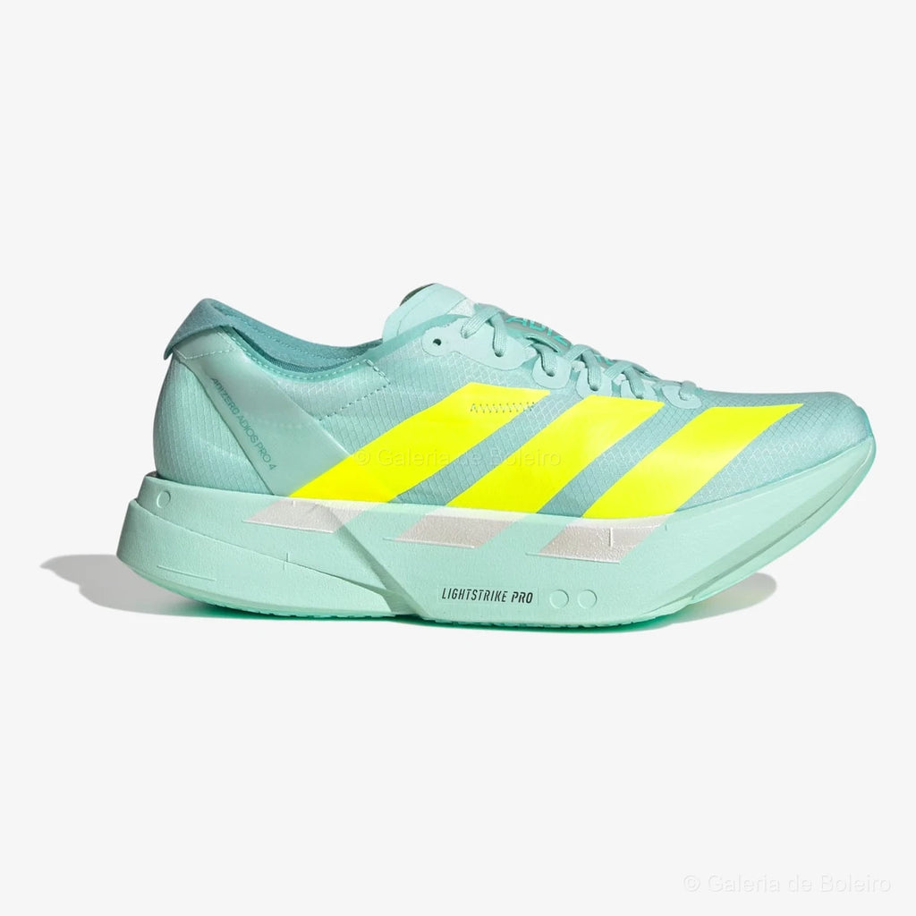 Adidas Tênis Adizero Adios Pro 4 Semi Flash Aqua
