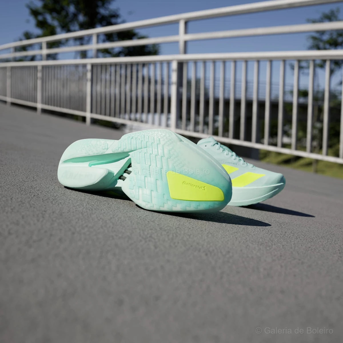 Adidas Tênis Adizero Adios Pro 4 Semi Flash Aqua