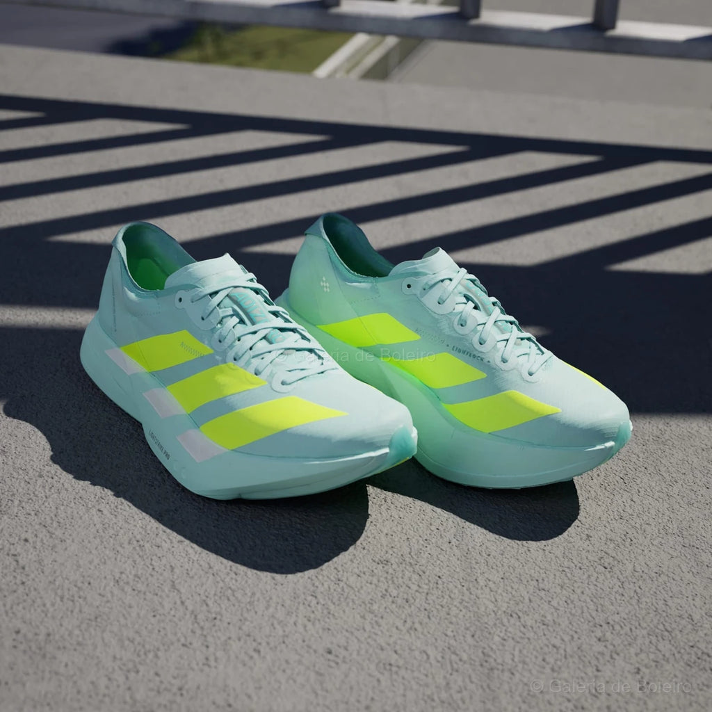 Adidas Tênis Adizero Adios Pro 4 Semi Flash Aqua