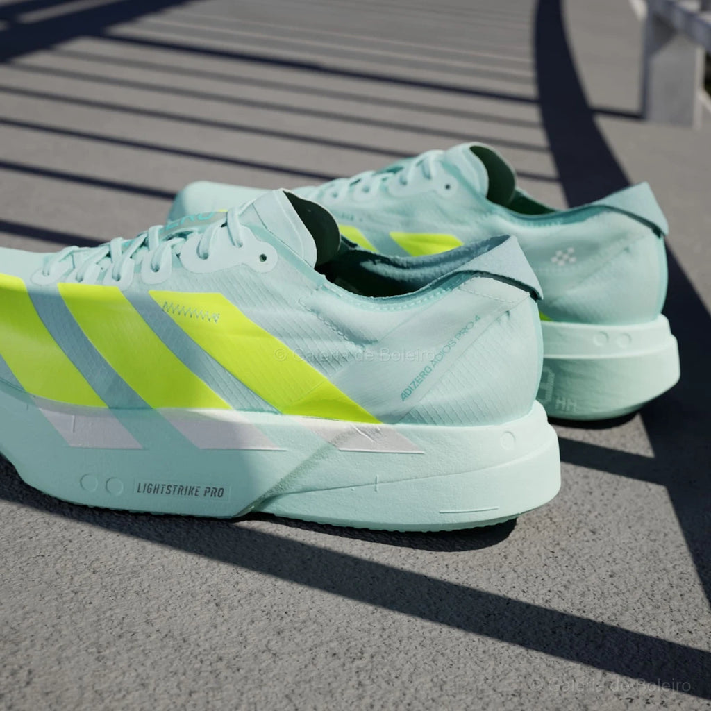 Adidas Tênis Adizero Adios Pro 4 Semi Flash Aqua