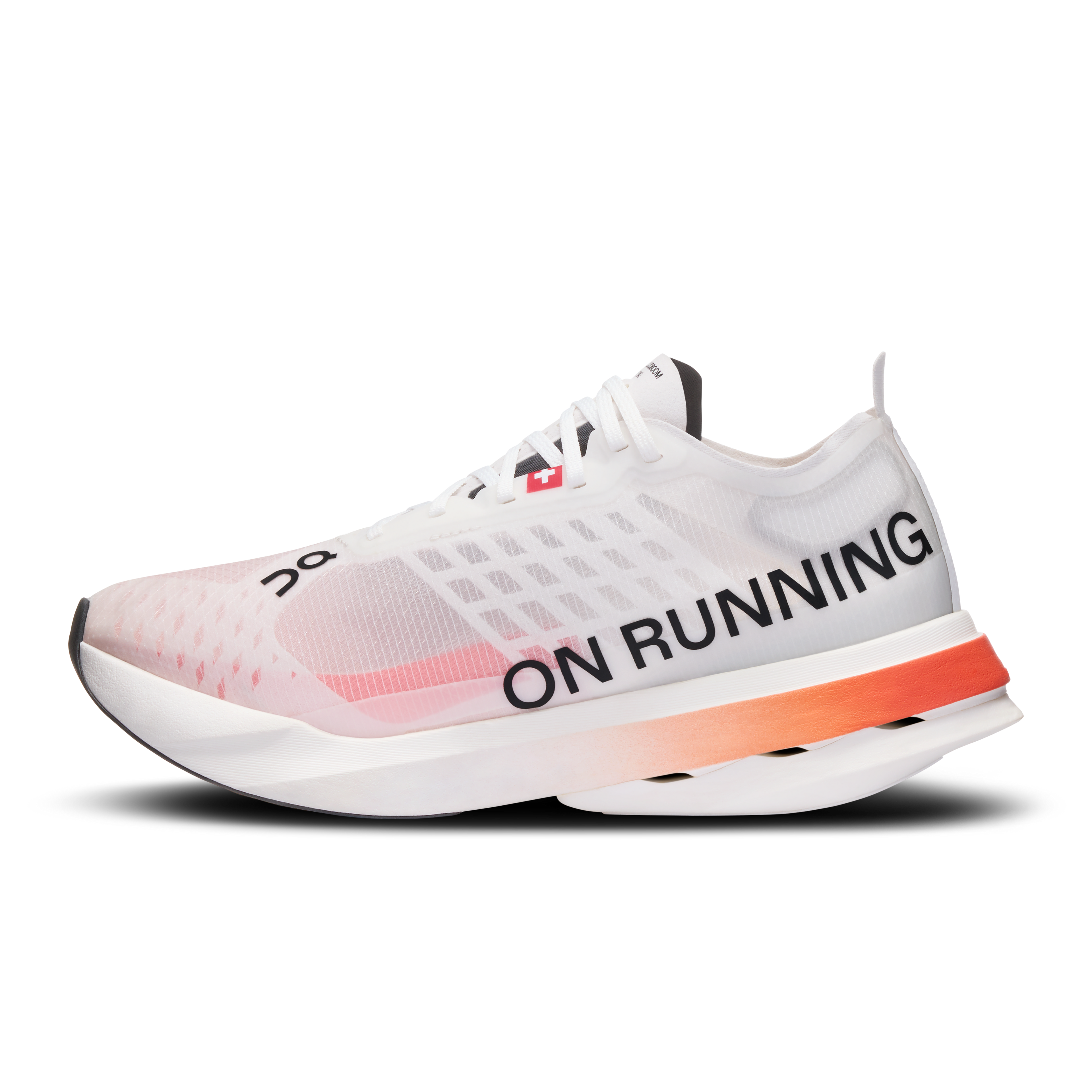 On Cloudboom Strike Feminino White Black
