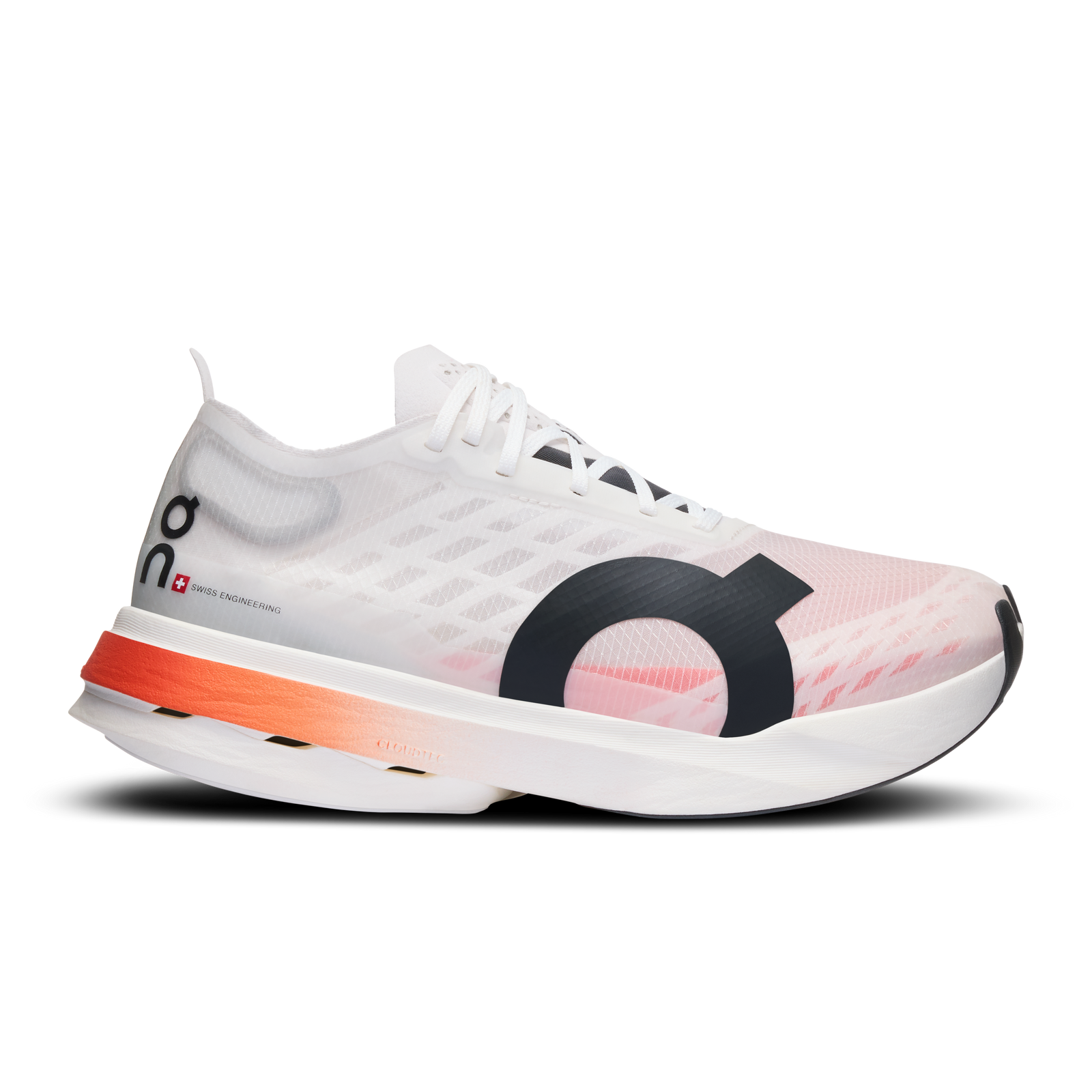 On Cloudboom Strike Feminino White Black