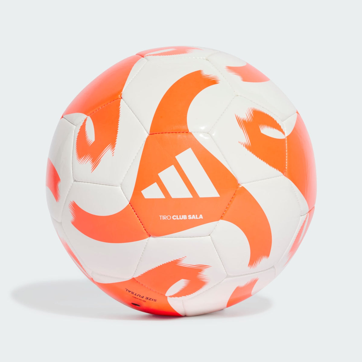Bola Adidas Tiro Club Sala Branco E Vermelho