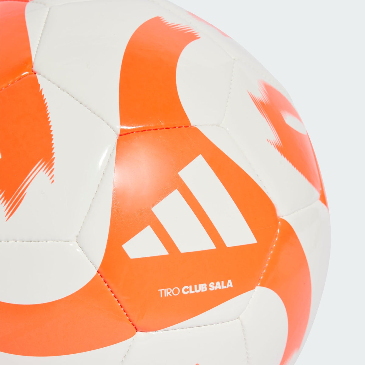 Bola Adidas Tiro Club Sala Branco E Vermelho