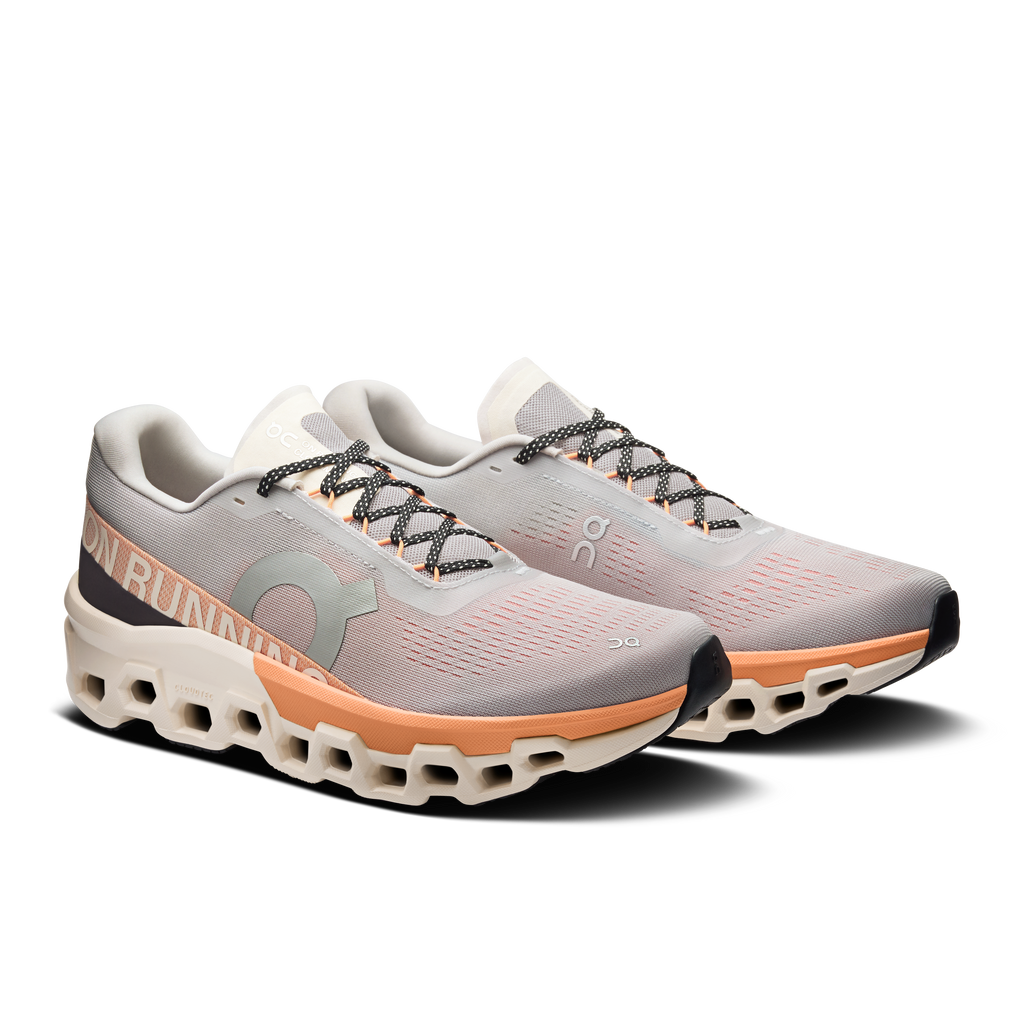 On Cloudmonster 2 Glacier Tangerine
