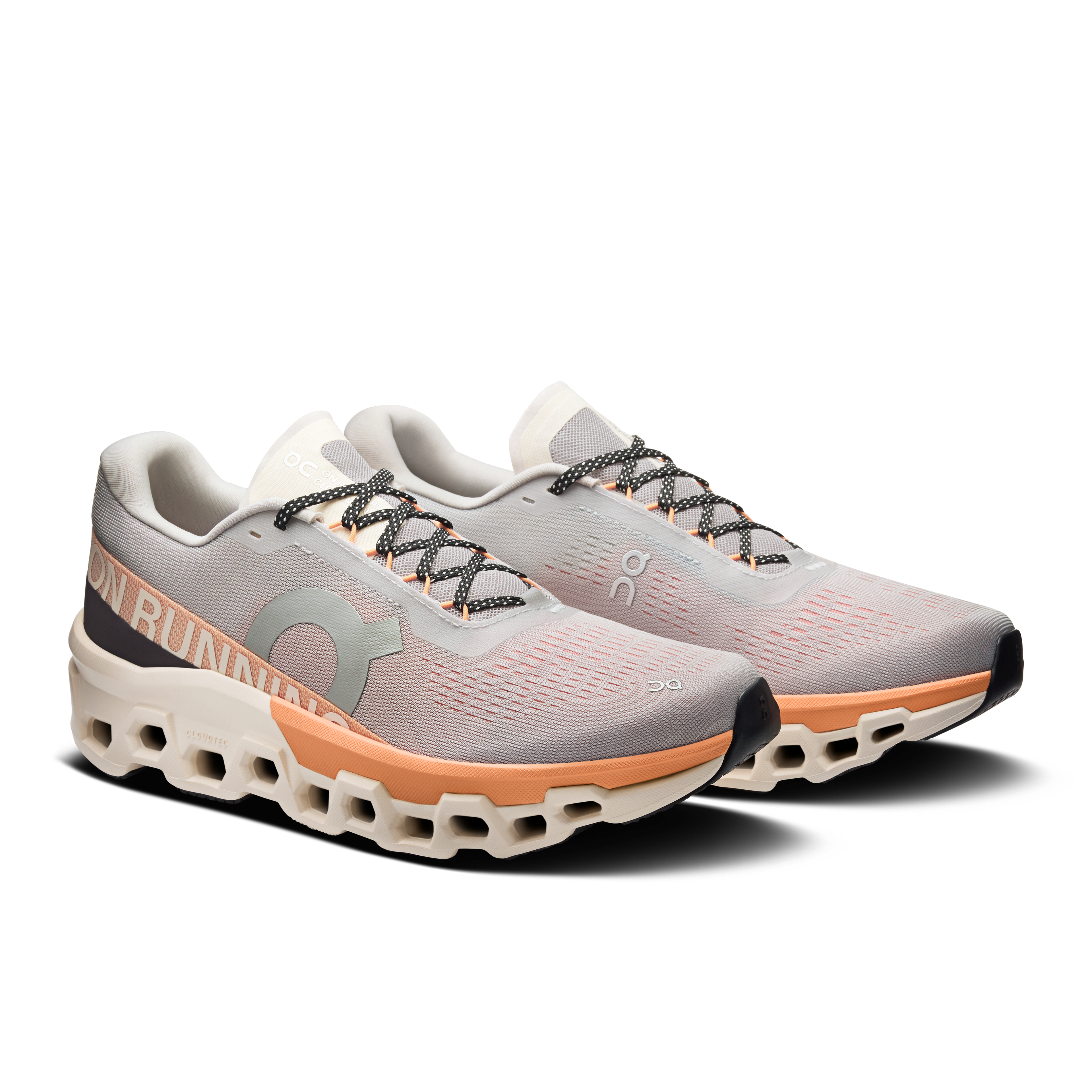 On Cloudmonster 2 Glacier Tangerine
