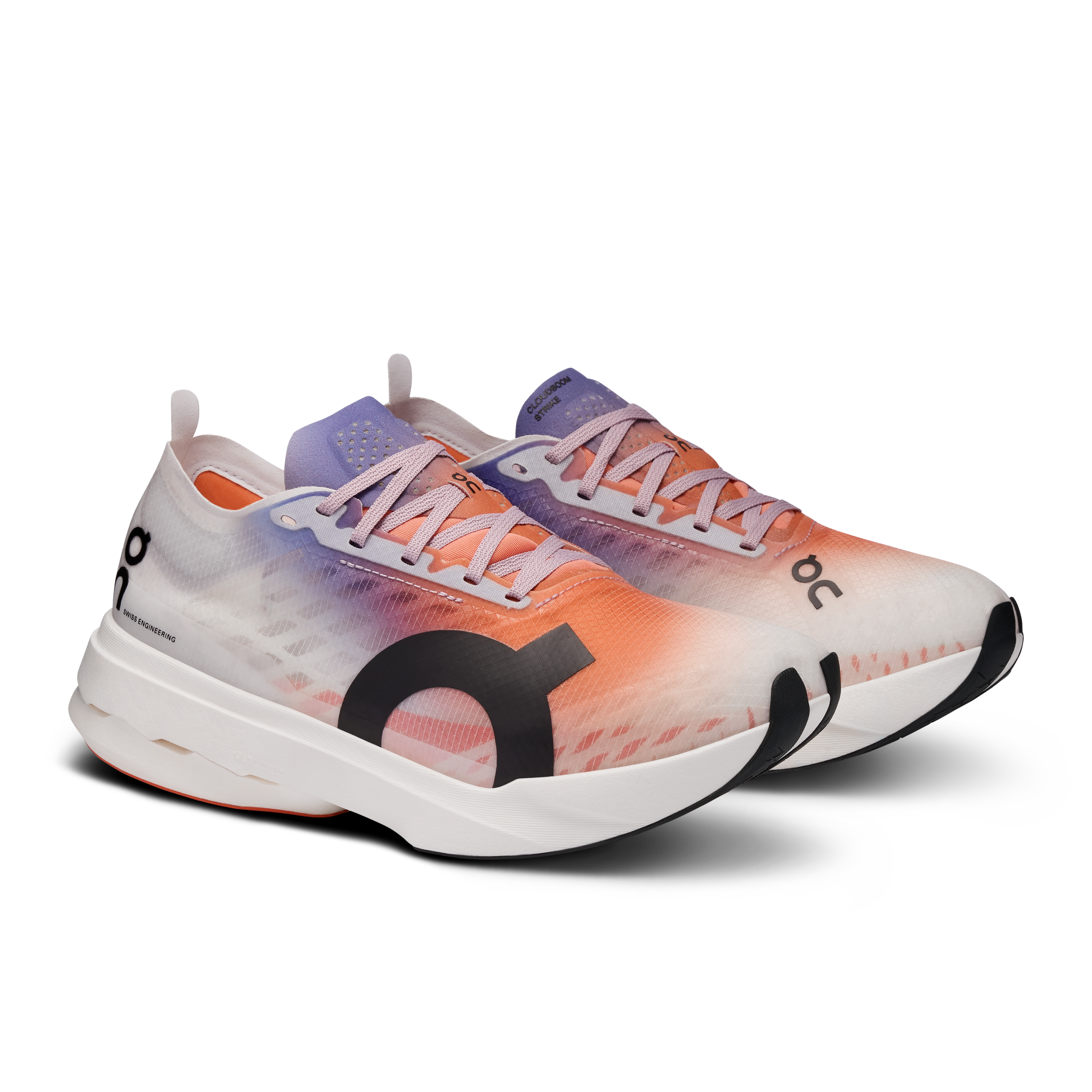 On Cloudboom Strike Feminino White Flame