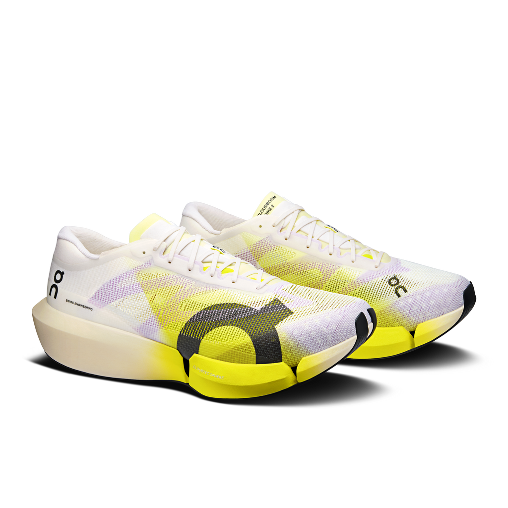 On Cloudboom Strike 2 White Lime
