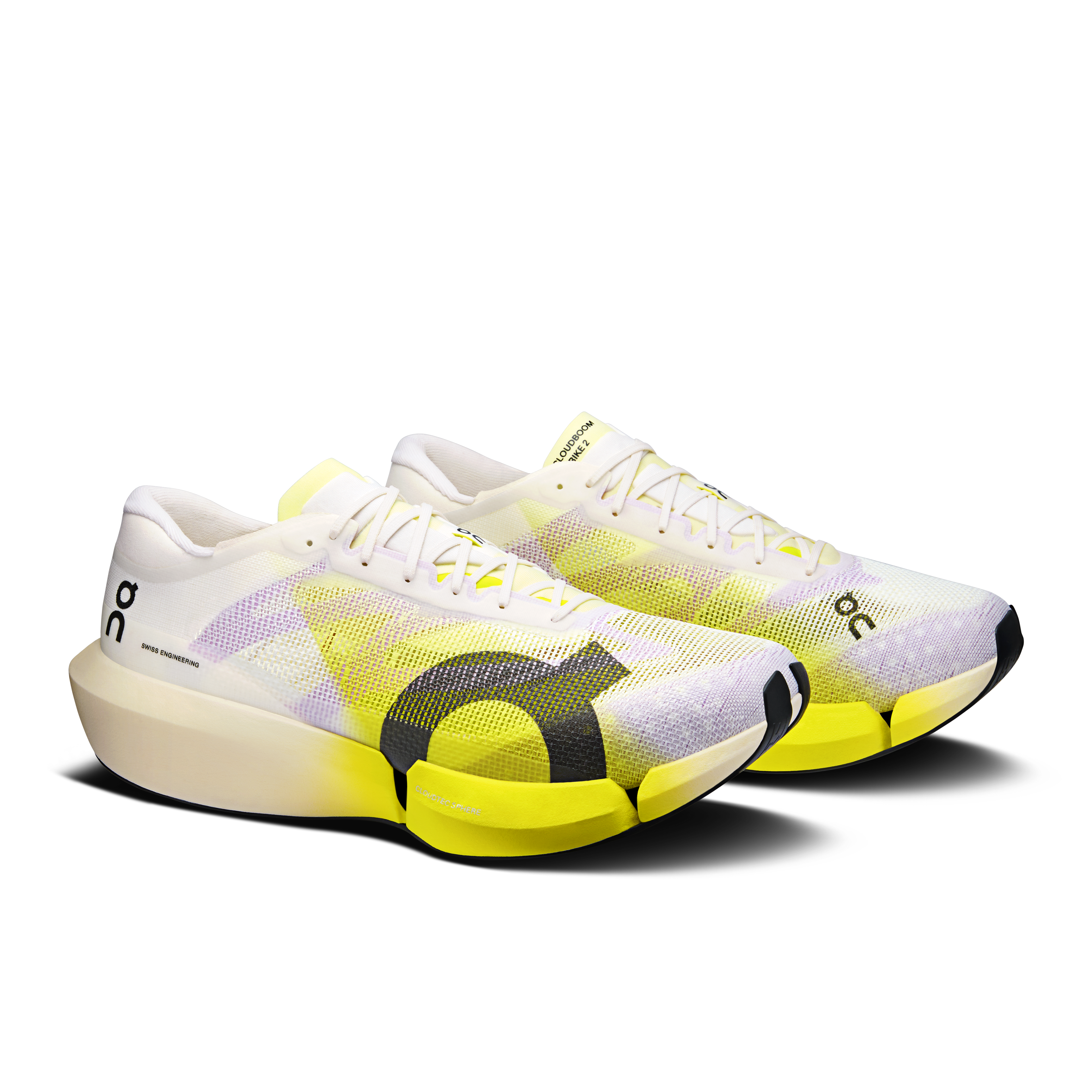 On Cloudboom Strike 2 White Lime