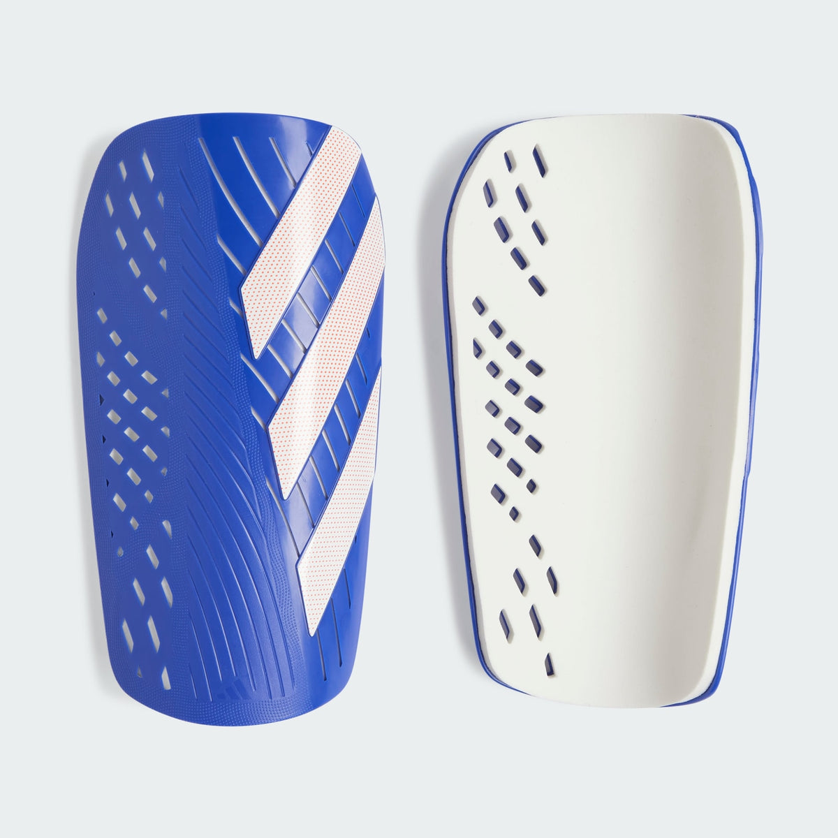 Caneleiras Adidas Tiro Club Azul E Branco