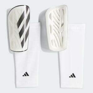 Caneleiras Adidas Tiro League Branco e Preto