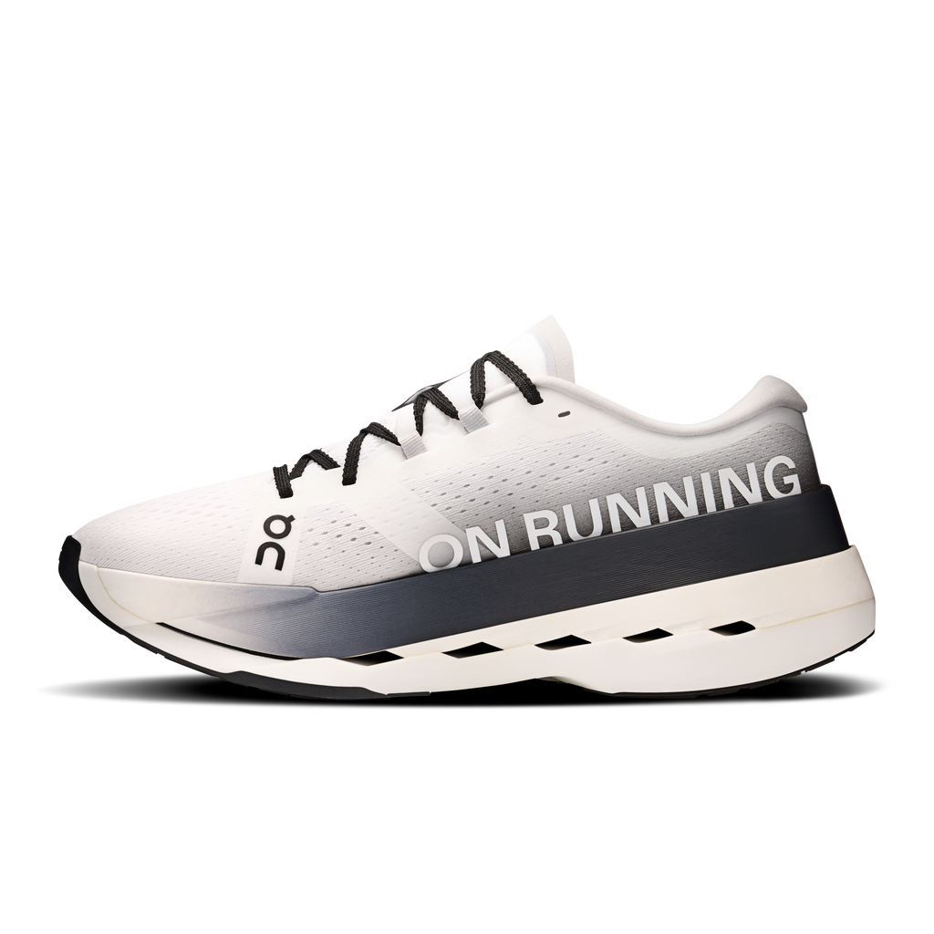 On Cloudboom Max Masculino White Black