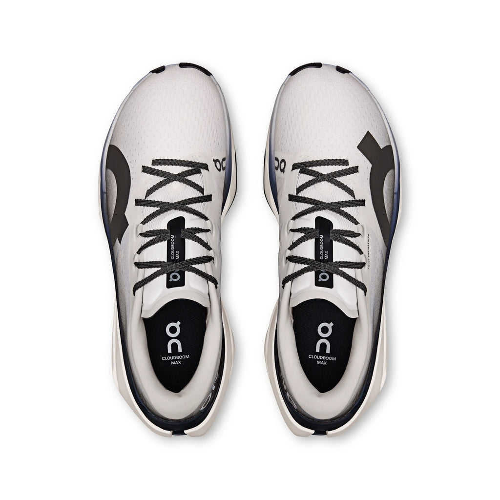 On Cloudboom Max White Black