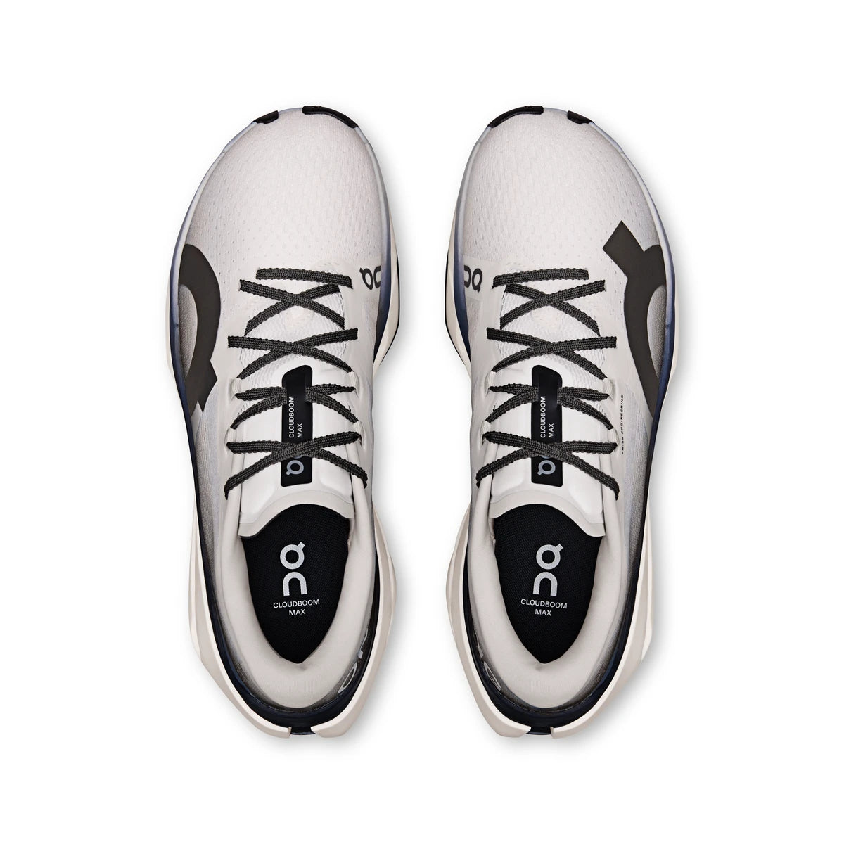 On Cloudboom Max White Black