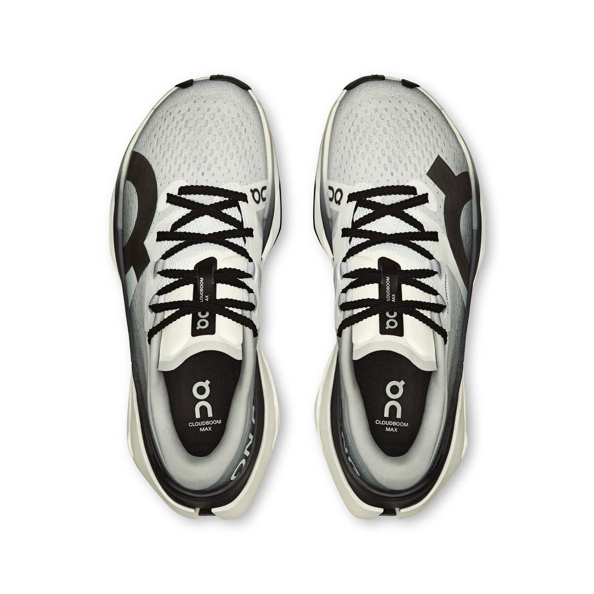 On Cloudboom Max White Black
