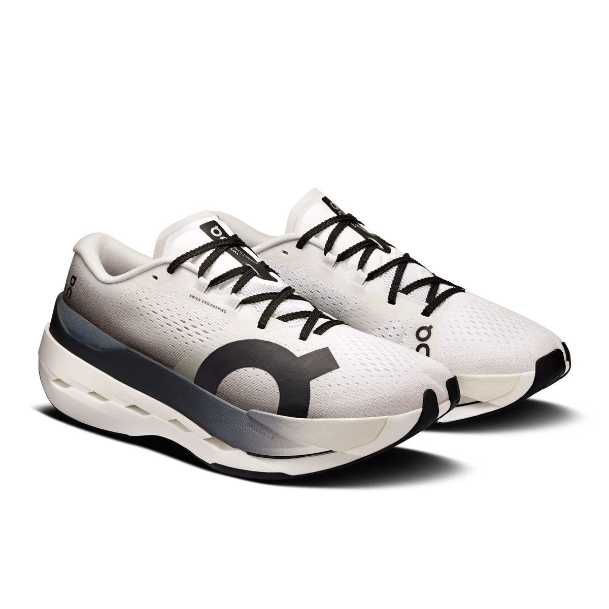 On Cloudboom Max White Black