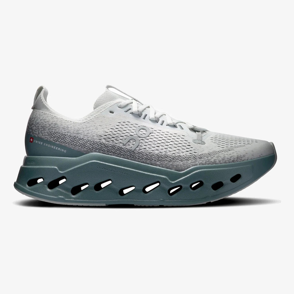 On Cloudsurfer Max Iceberg Olive