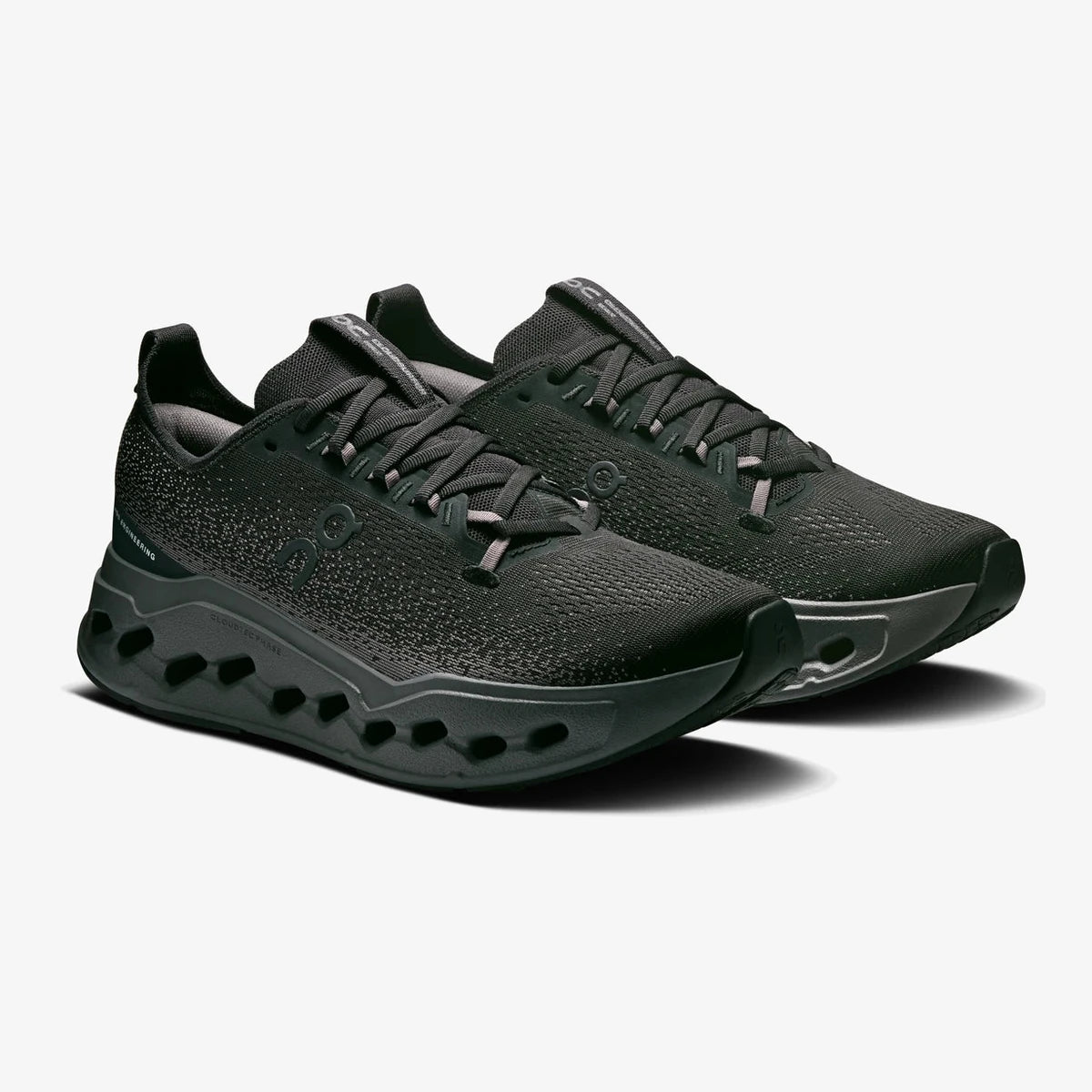 On Cloudsurfer Max Preto Eclipse