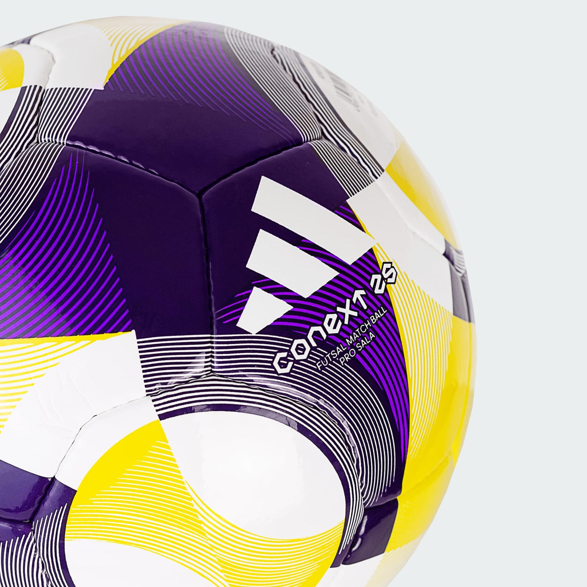 Adidas Conext 25 Pro Sala Bola Branco E Amarelo
