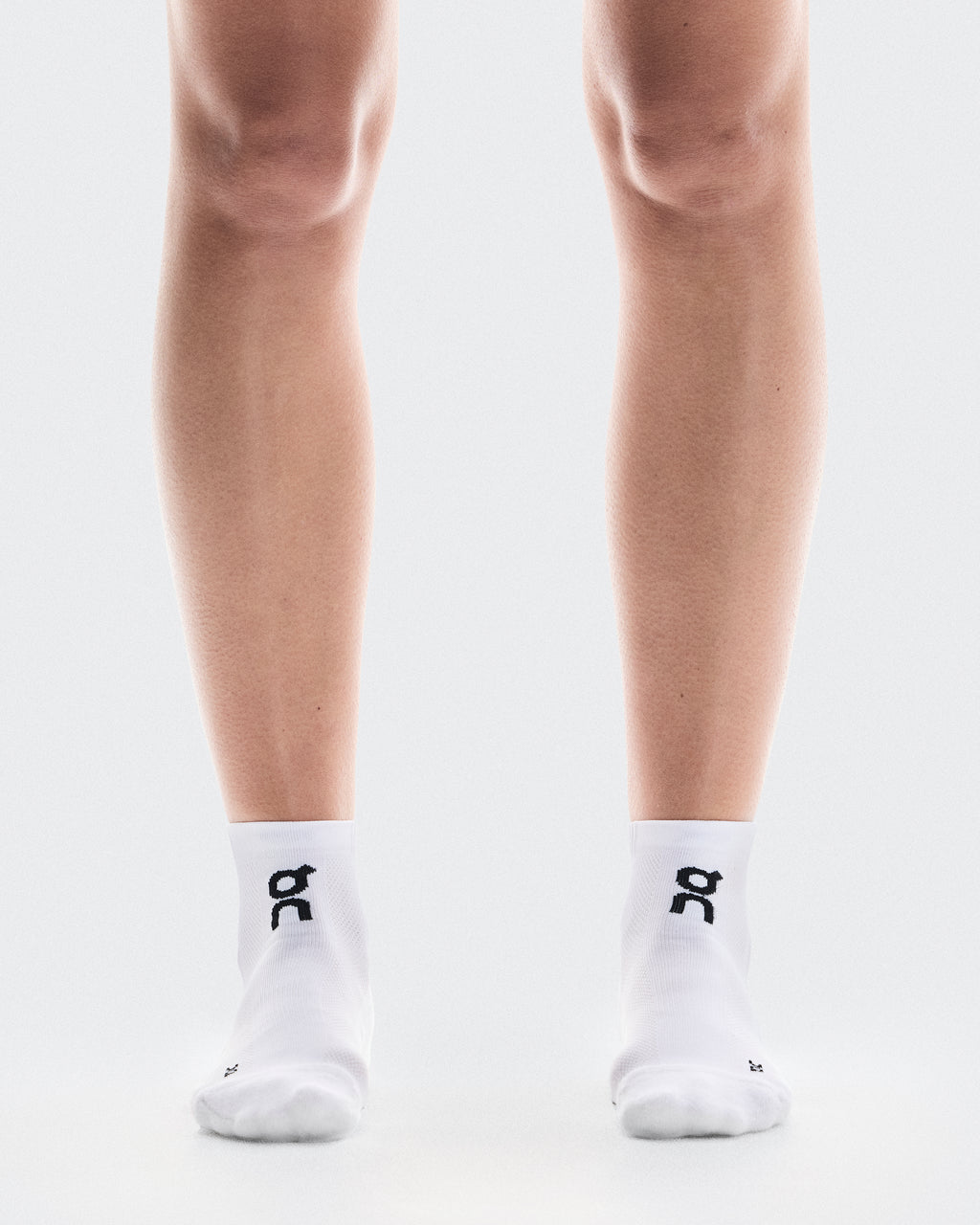 ON Core Run Sock Mid 2P Branco