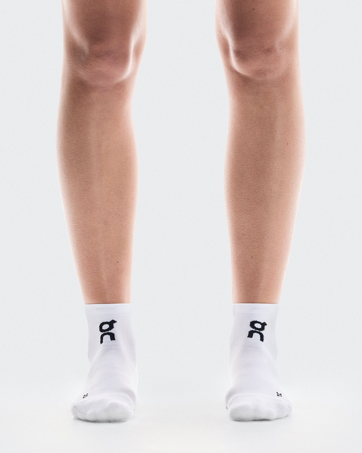 ON Core Run Sock Mid 2P Branco