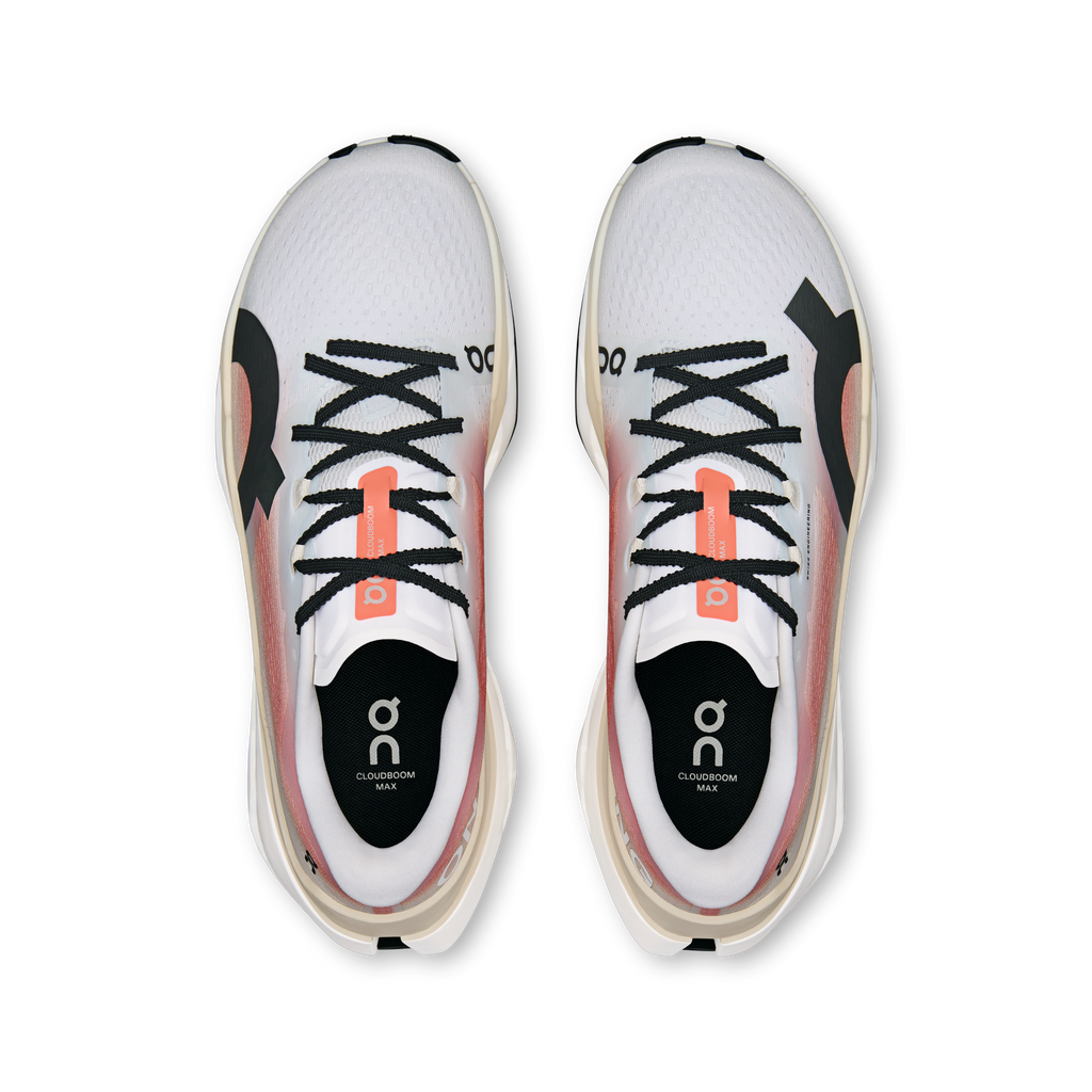 On Cloudboom Max Masculino White Pearl