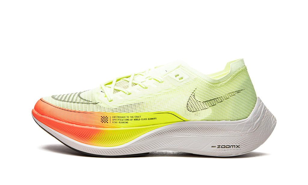 Tênis Nike ZoomX Vaporfly 2 Volt Claro Laranja Vibrante
